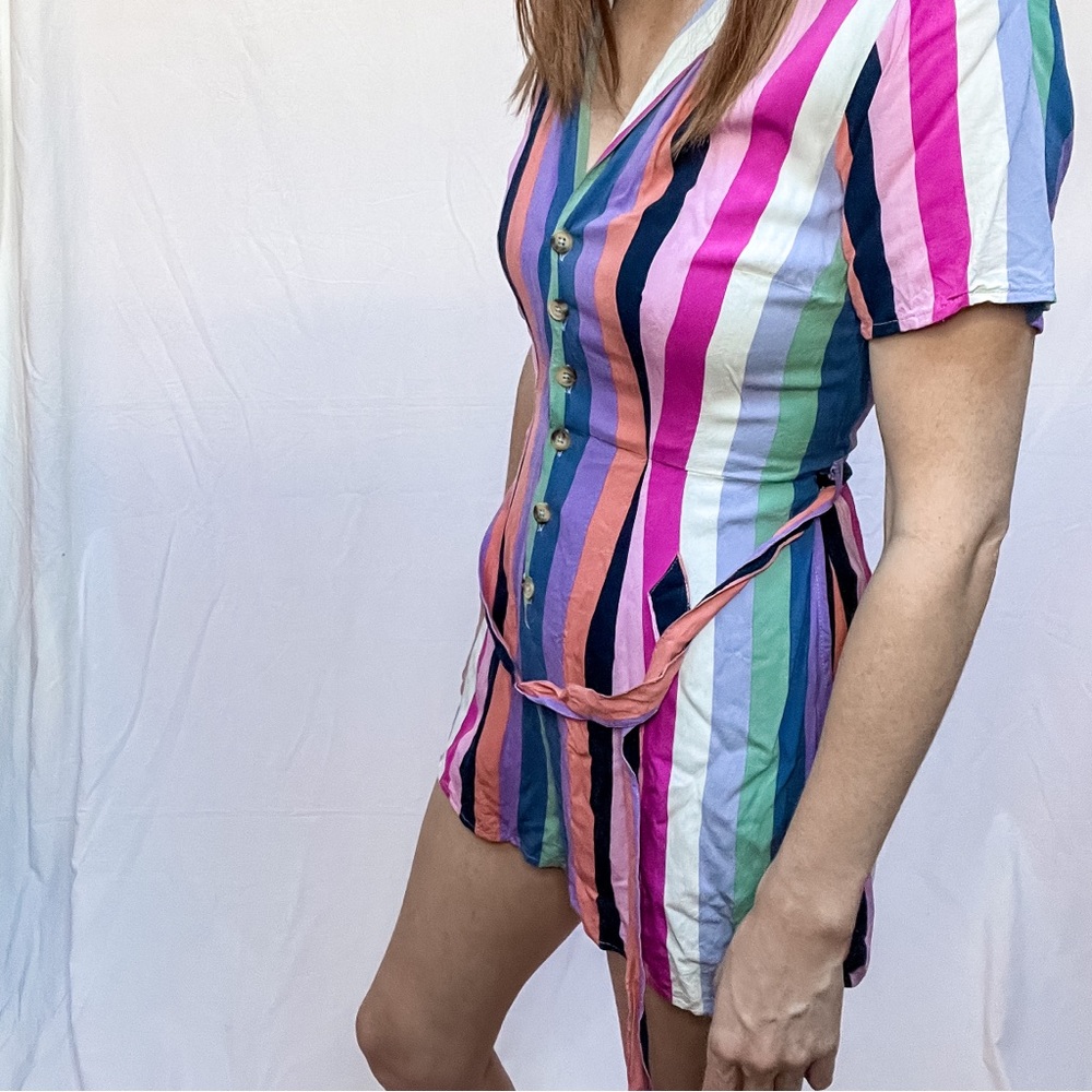 Abercrombie Striped Romper